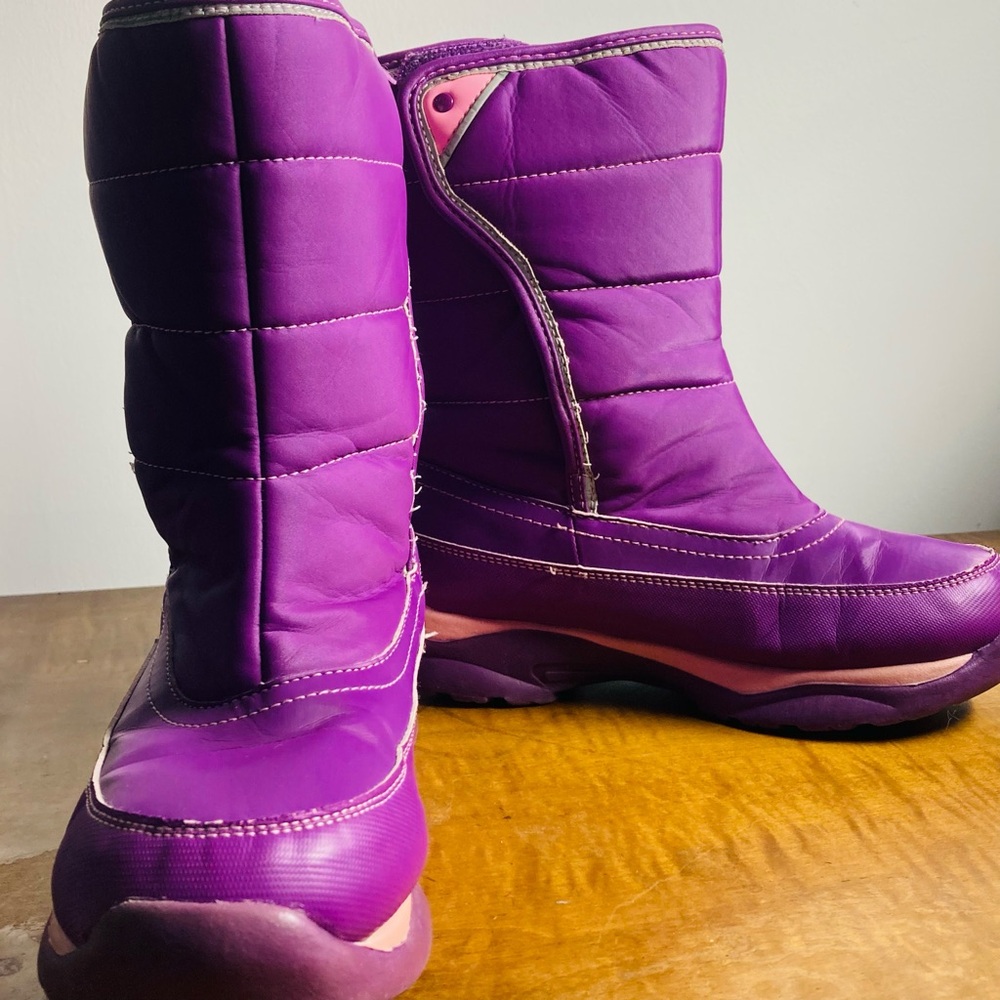 Lands' End Winter Boots Girl Size 1M